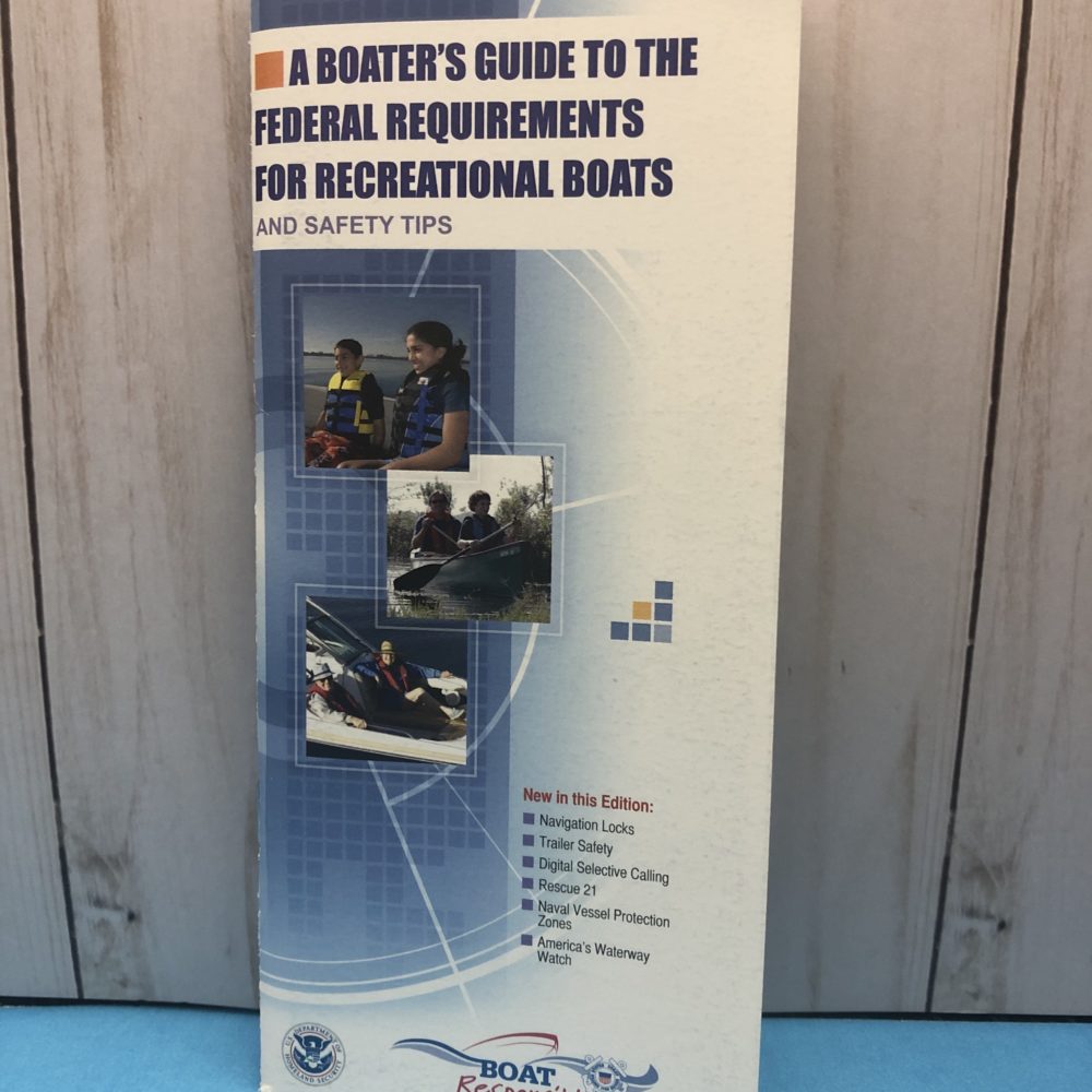 Boating Safety Brochures Box