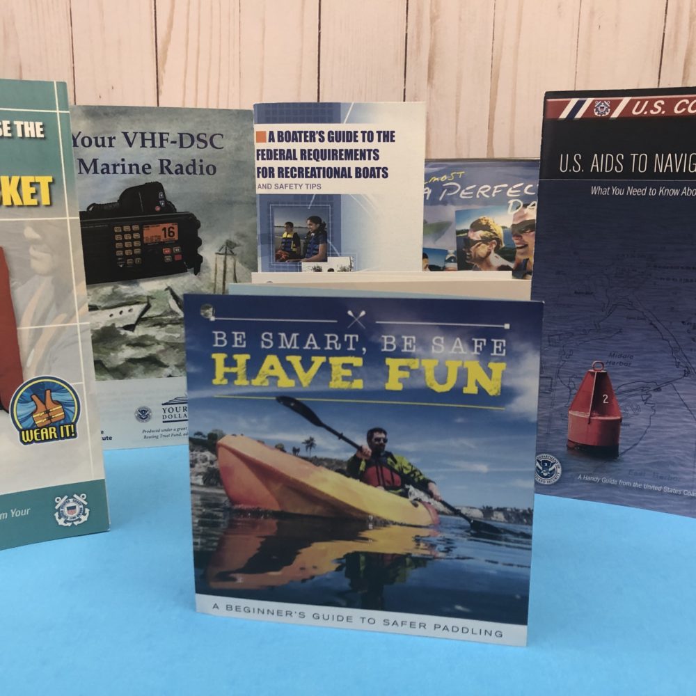 Boating Safety Brochures Box